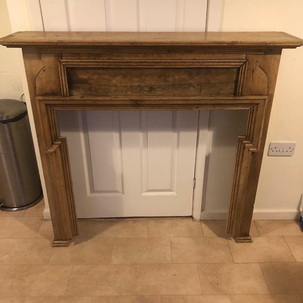 Antique wooden fireplace surround in Yatton, Bristol Gumtree
