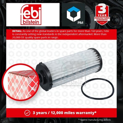 Automatic GearBox Oil Filter fits VW SHARAN 7N 2.0D 16 to 20 Transmission Febi