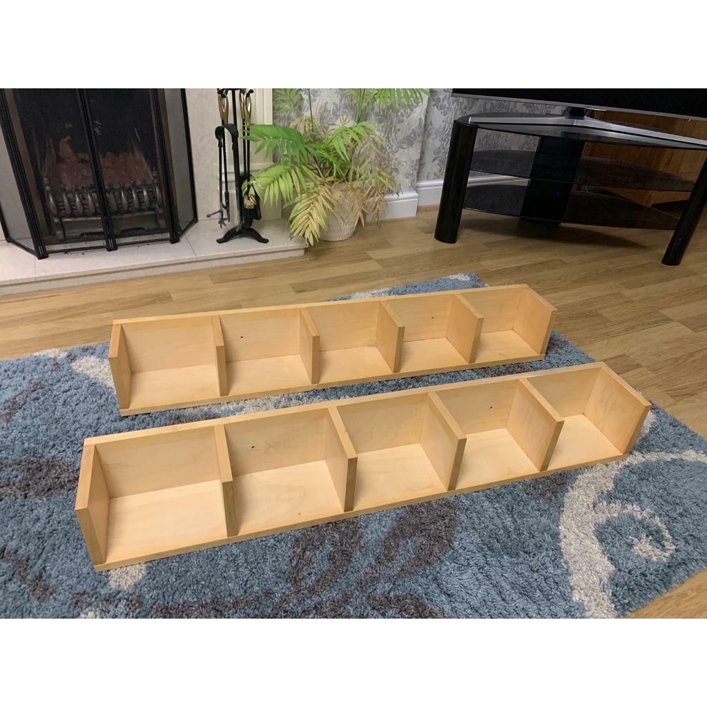 2x IKEA “Benno” CD/DVD shelves in Lutterworth, Leicestershire Gumtree