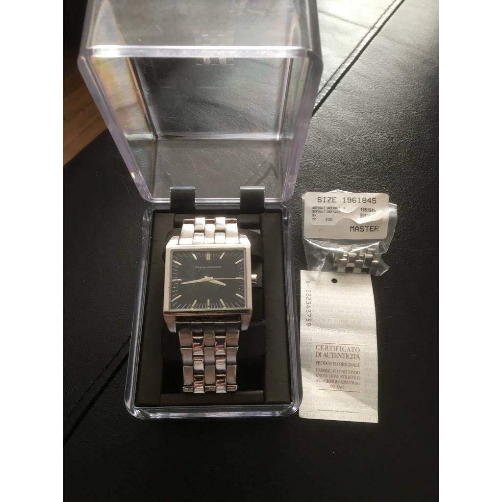 armani exchange spare links