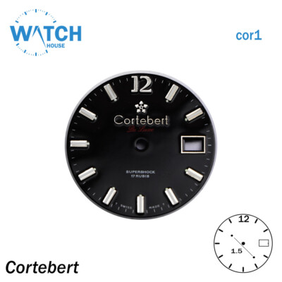 Cortebert original swiss made watch dial, code # cor1 #,