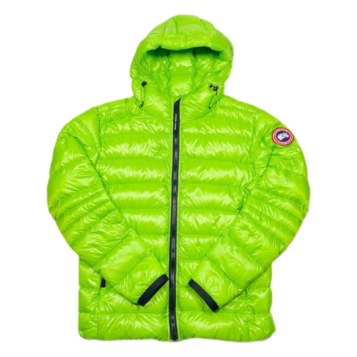 Lime green canada goose deals jacket