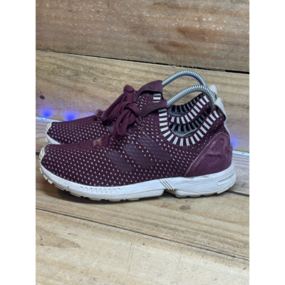 Adidas Womens Zx Flux Sneakers Shoes Purple BA7143 Running