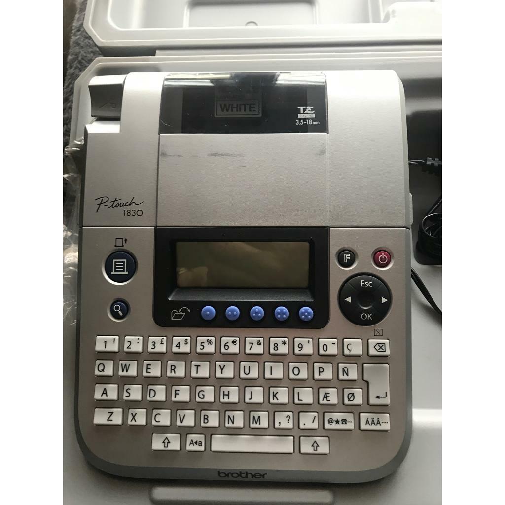 Brother p_touch 1830 label printer in St Annes, Bristol Gumtree