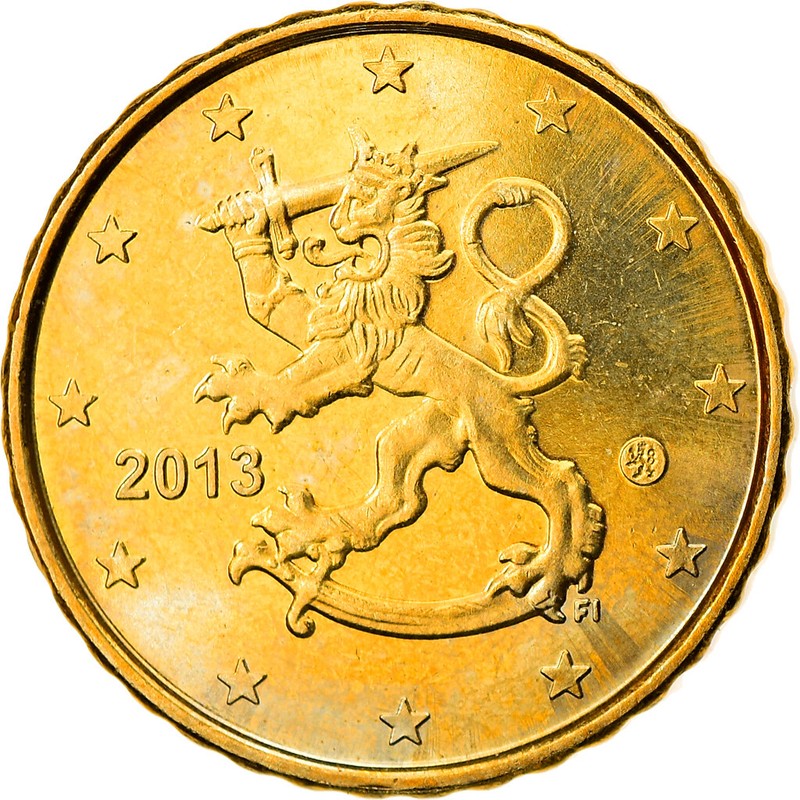 [#380004] Finlande, 10 Euro Cent, 2013, Vantaa, Sup+, Laiton, Km:126