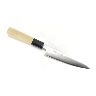 YuiSenri Original Yasuki Ginsan/Silver #3 Clad,Paring Knife(WA Style)135 mm/5.3''