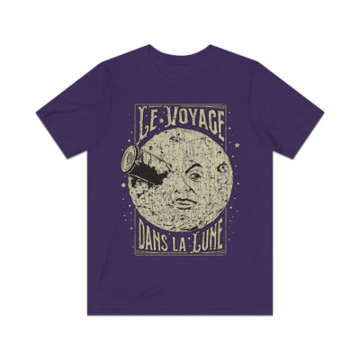 Le Voyage dans la Lune 1902 Vintage Men's T-Shirt