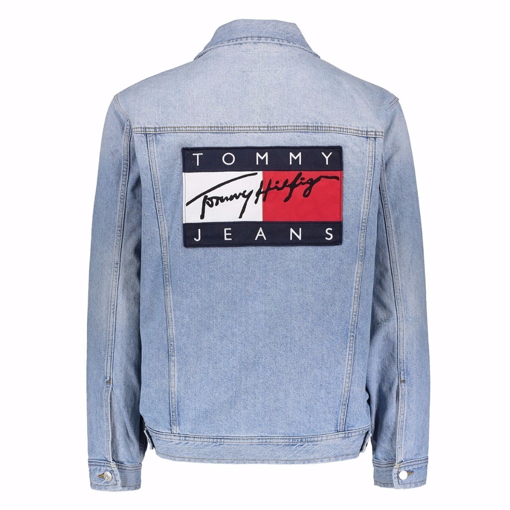 Tommy Jeans by Tommy Hilfiger oversized denim jacket size L very good ...