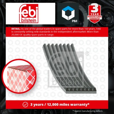 8 Rib Multi V Drive Belt 29066 Febi 004898547 0004898547 04898547 