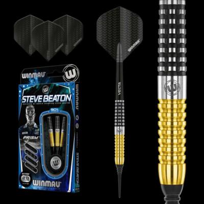 ダーツ [WINMAU] Steve Beaton 90% Tungsten 18g Winmau Steve Beaton 90% Tungsten Softip Darts 18 Gramm