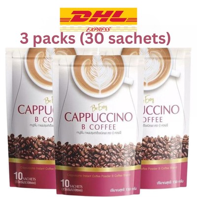 Be Easy B Coffee Cappuccino Instant Weight Management Detox Diet Slimmingx3 pack