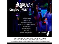 IntroducingU2Love Singles Halloween Game Night 30yr- 50yrs Bracknell Berkshire 