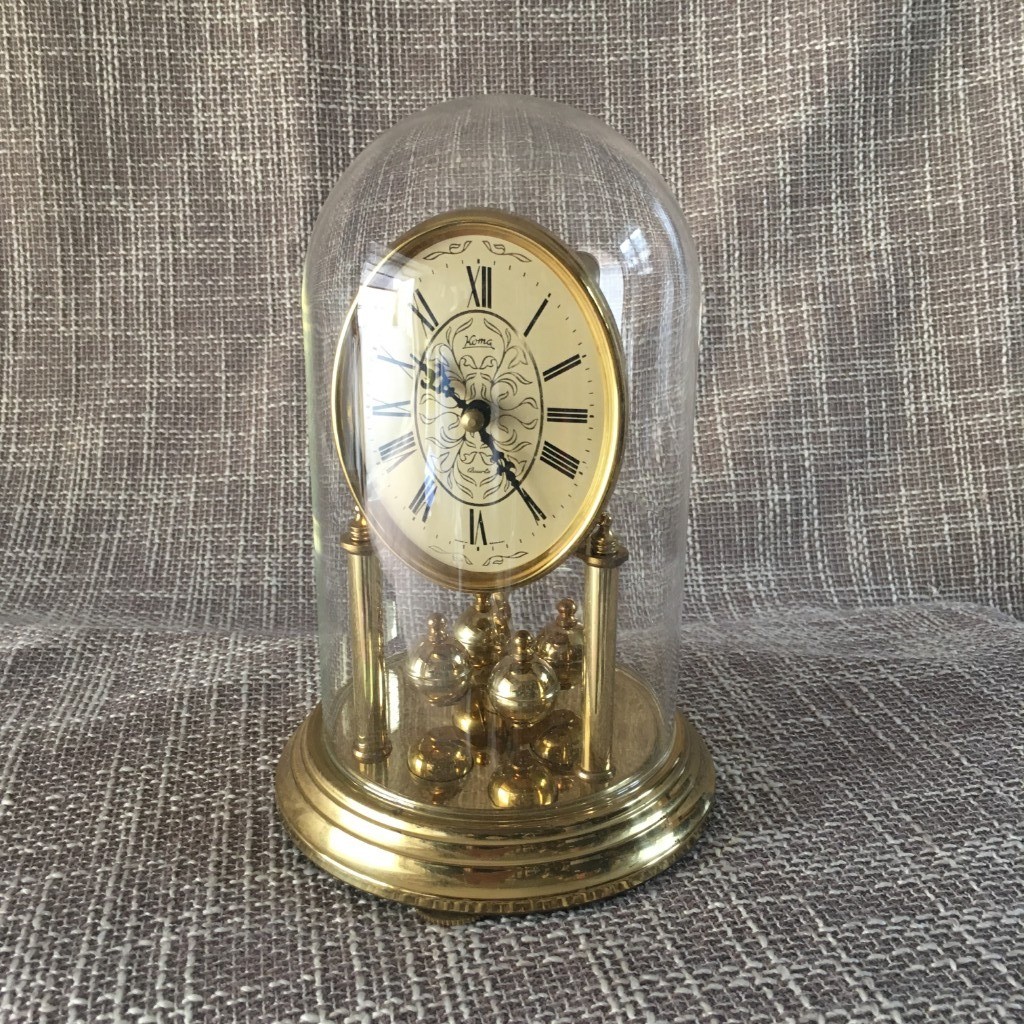 Koma Quartz Clock in a Glass Dome (refdbp 2732667) in Witney