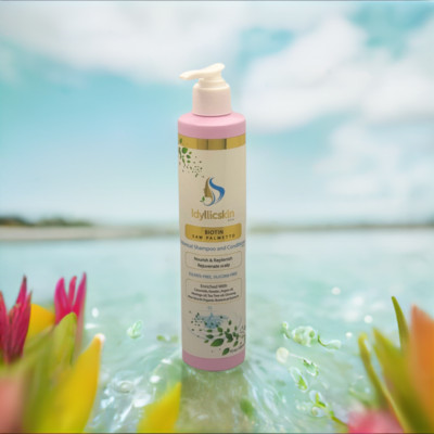 Biotin Saw-Palmetto Botanical Shampoo and Conditioner with Tea tree & Argan oil