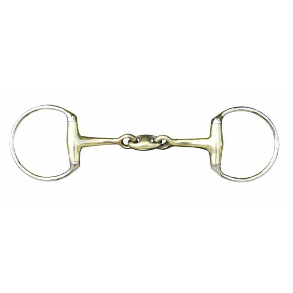 HKM Olivenkopfgebiss 16 mm doppelt gebrochen Argentan 9880 - H&H Celle