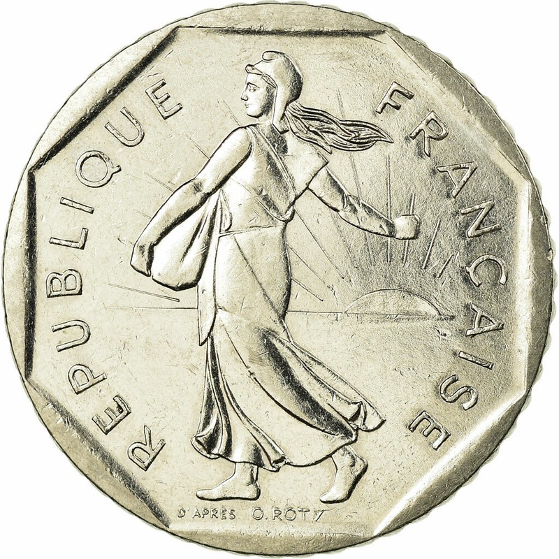 [#726386] Monnaie, France, Semeuse, 2 Francs, 1982, Ttb, Nickel, Gadoury:547, Km