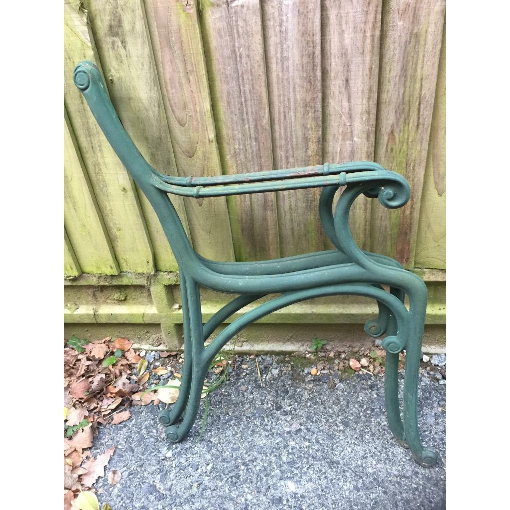 Old cast iron bench ends - heavy - 4 available | in Norwich, Norfolk