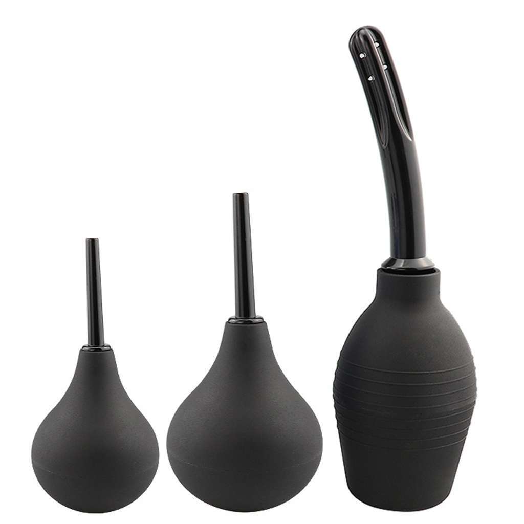 310ml Anal Vaginal Bulb Douche Colonic Irrigation Rubber Enema Bag Cleaner kit