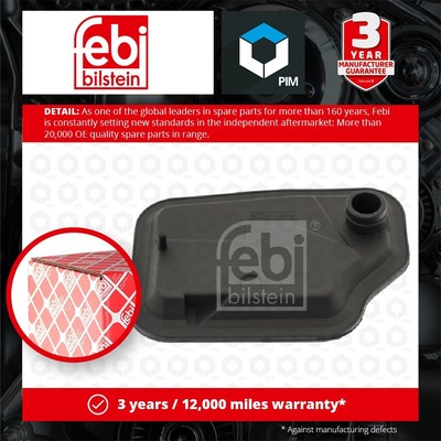 Automatic GearBox Oil Filter fits MAZDA 2 1.5 07 to 15 ZY66 Transmission Febi