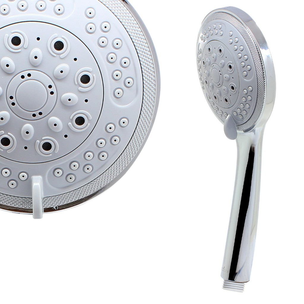 Large 8 Function Shower Handset in Chrome Brand New in Porthcawl