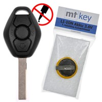 AKKU + GEHÄUSE für BMW HU92 Auto Schlüssel E46 ...