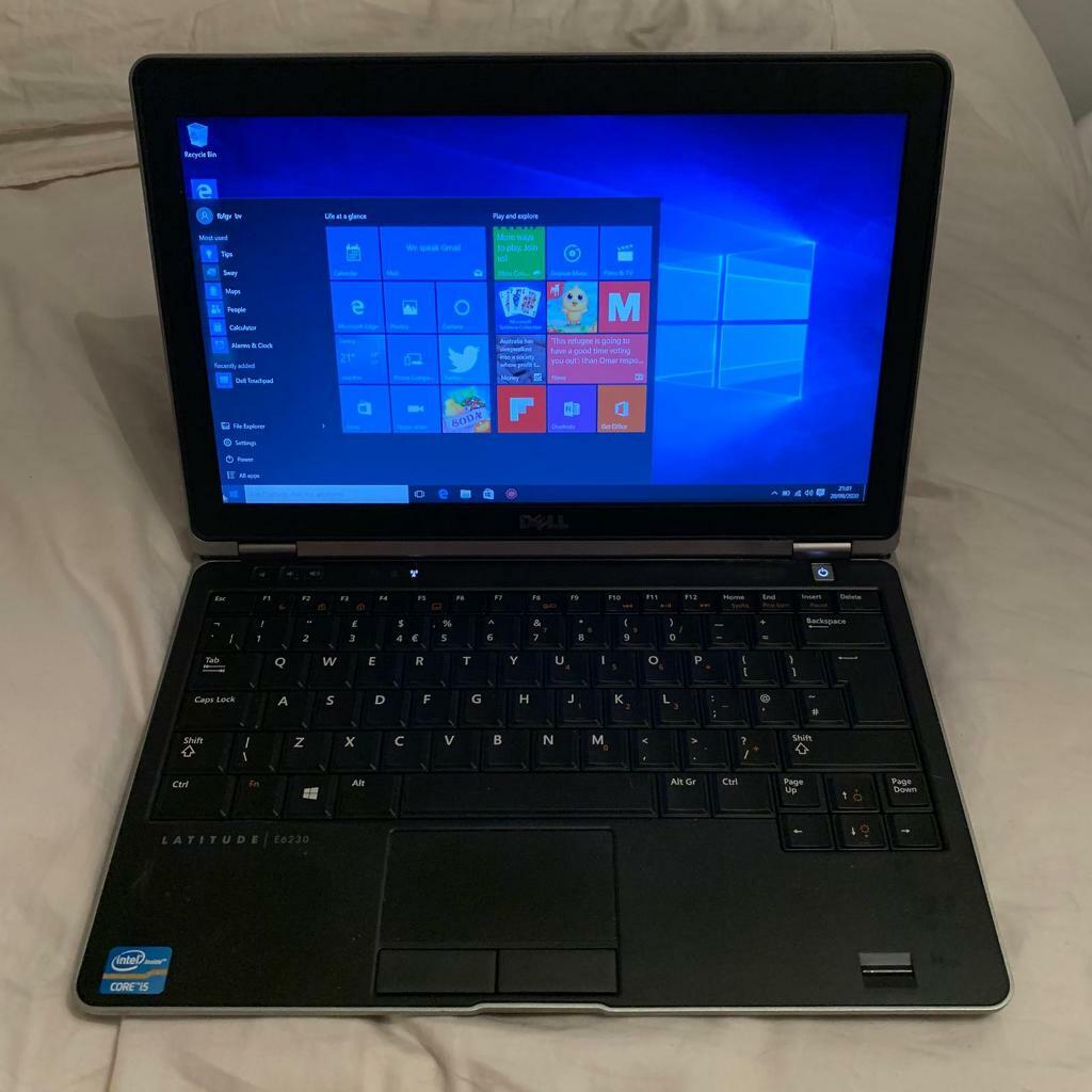 DELL LATITUDE 12.5” WINDOWS 10 LAPTOP INTEL CORE i5 4GB MICROSOFT