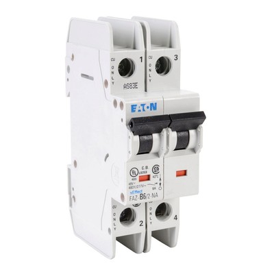 Eaton FAZ-B6/2-NA Miniature Circuit Breakers (MCBs)