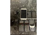 Multiple selections of mobile phones 