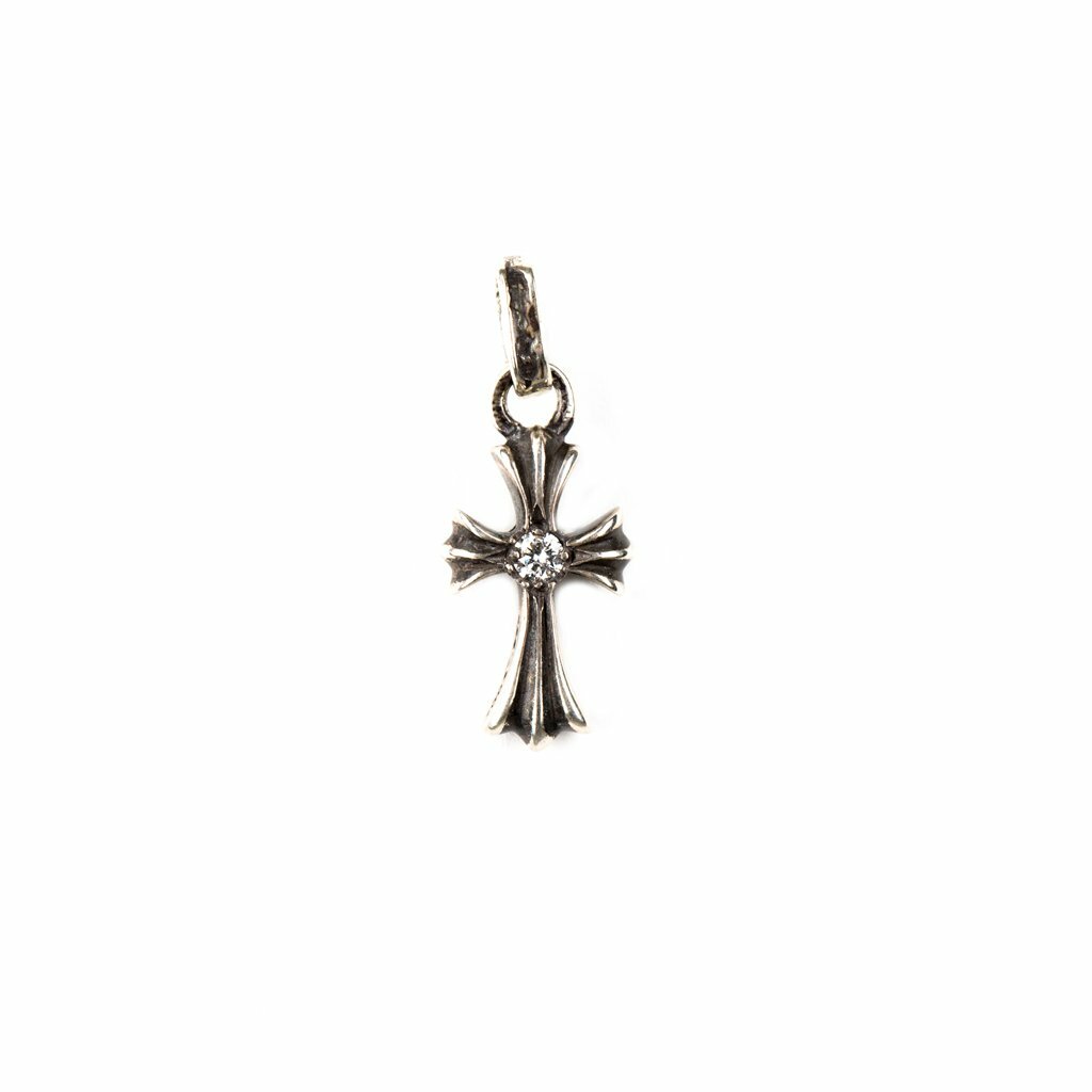 Ammo☆クロムハーツ CH Cross Baby Fat Earring CROSS BABYFAT DROP EARRINGS - Chrome World JP