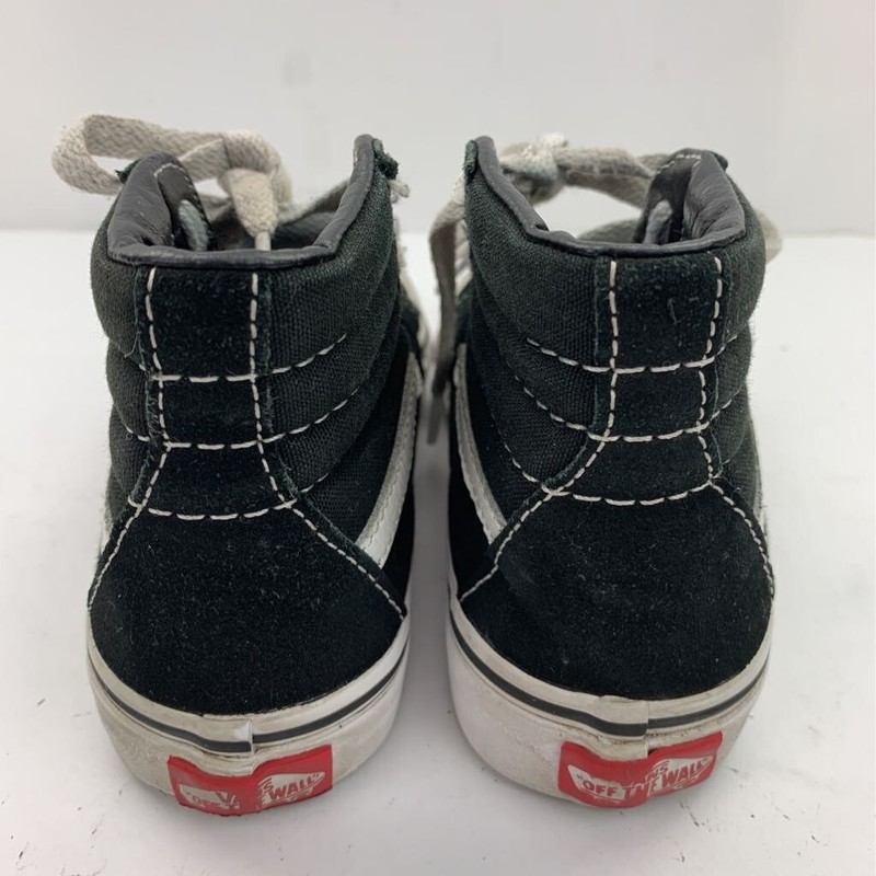 black high top vans youth