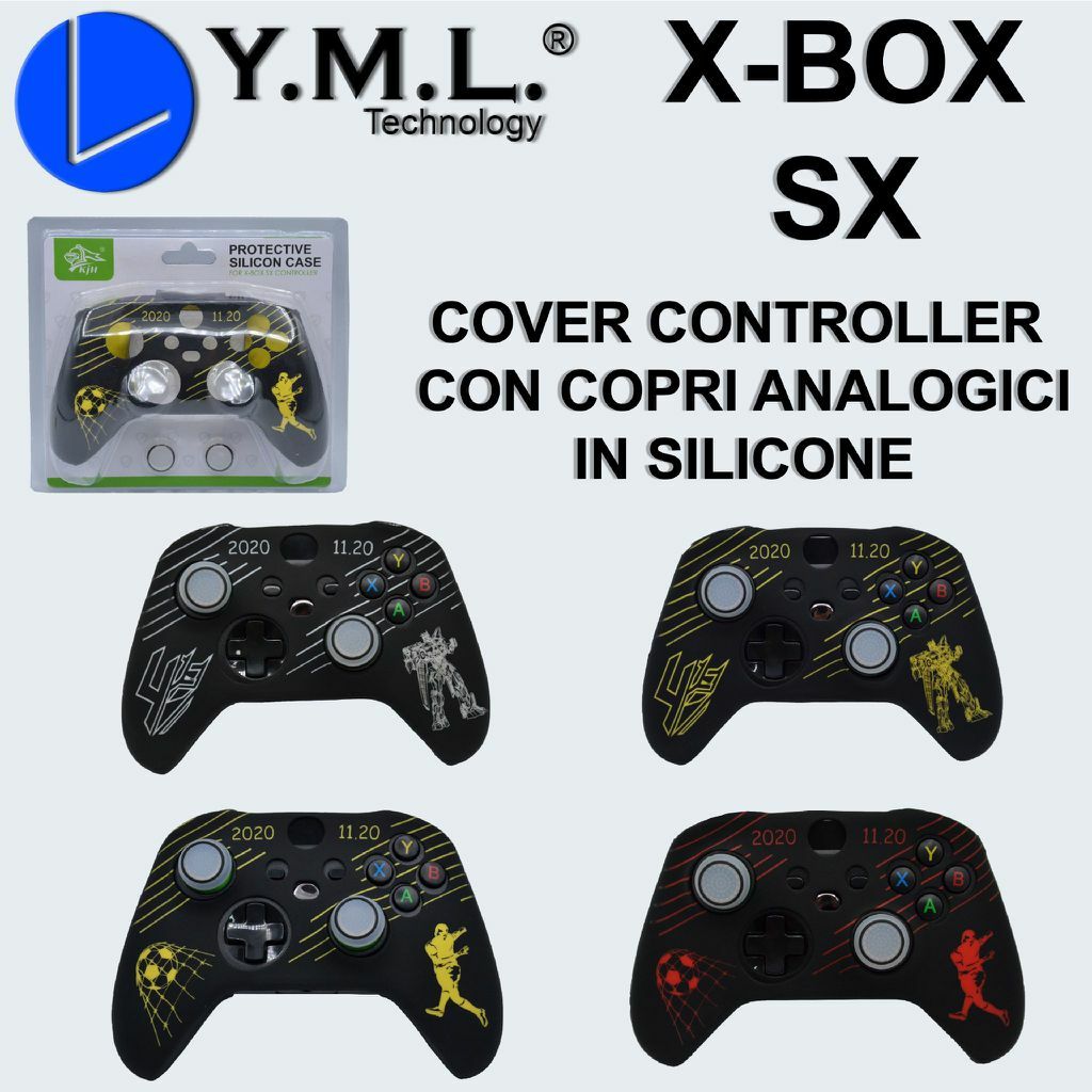 Custodia Cover Protezione In Silicone Per Joypad Gamepad Controller Xbox One mar
