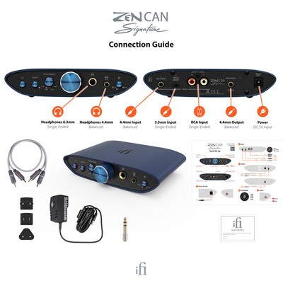 iFi Audio ZEN CAN Headphone Amp Signature Standard Premium Desktop Hi-Fi