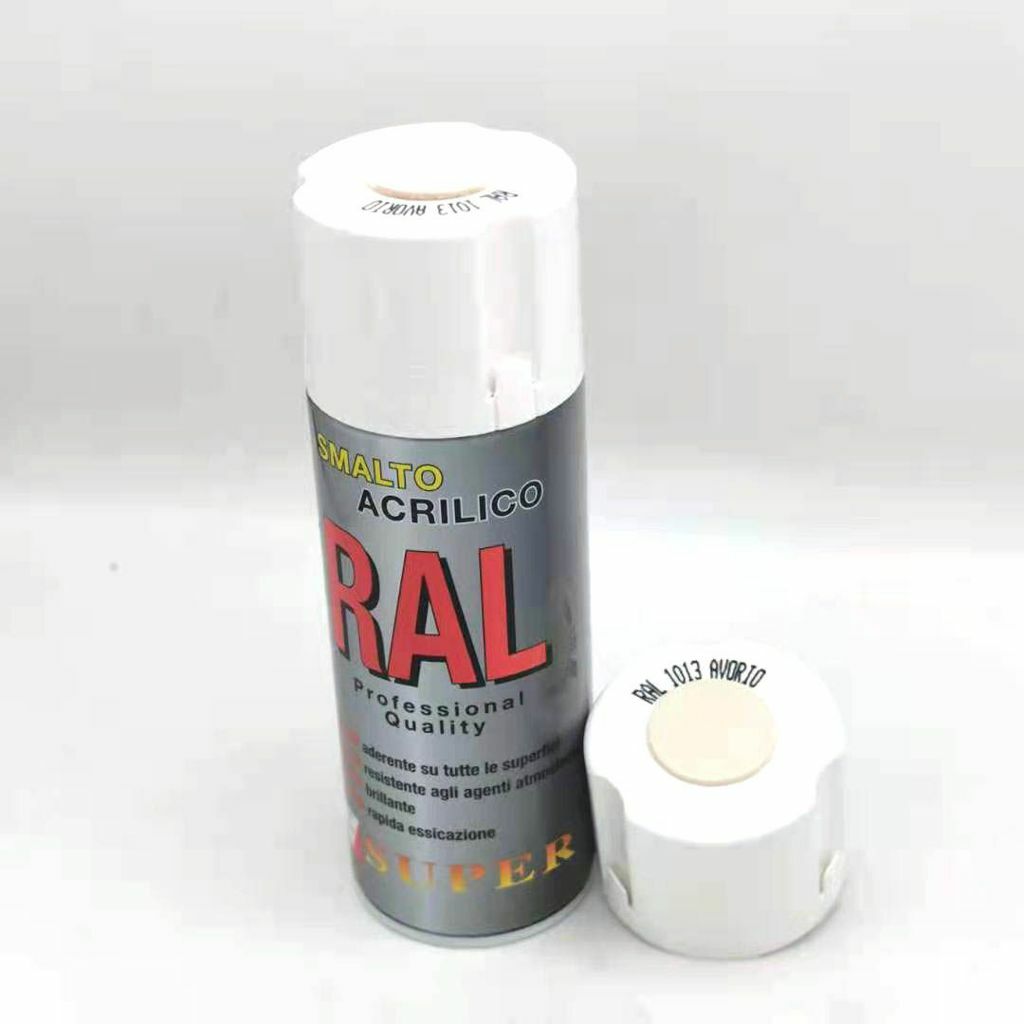 Smalto Spray Vernice Acrilica Interni Esterni 400ml Colore Avorio sus