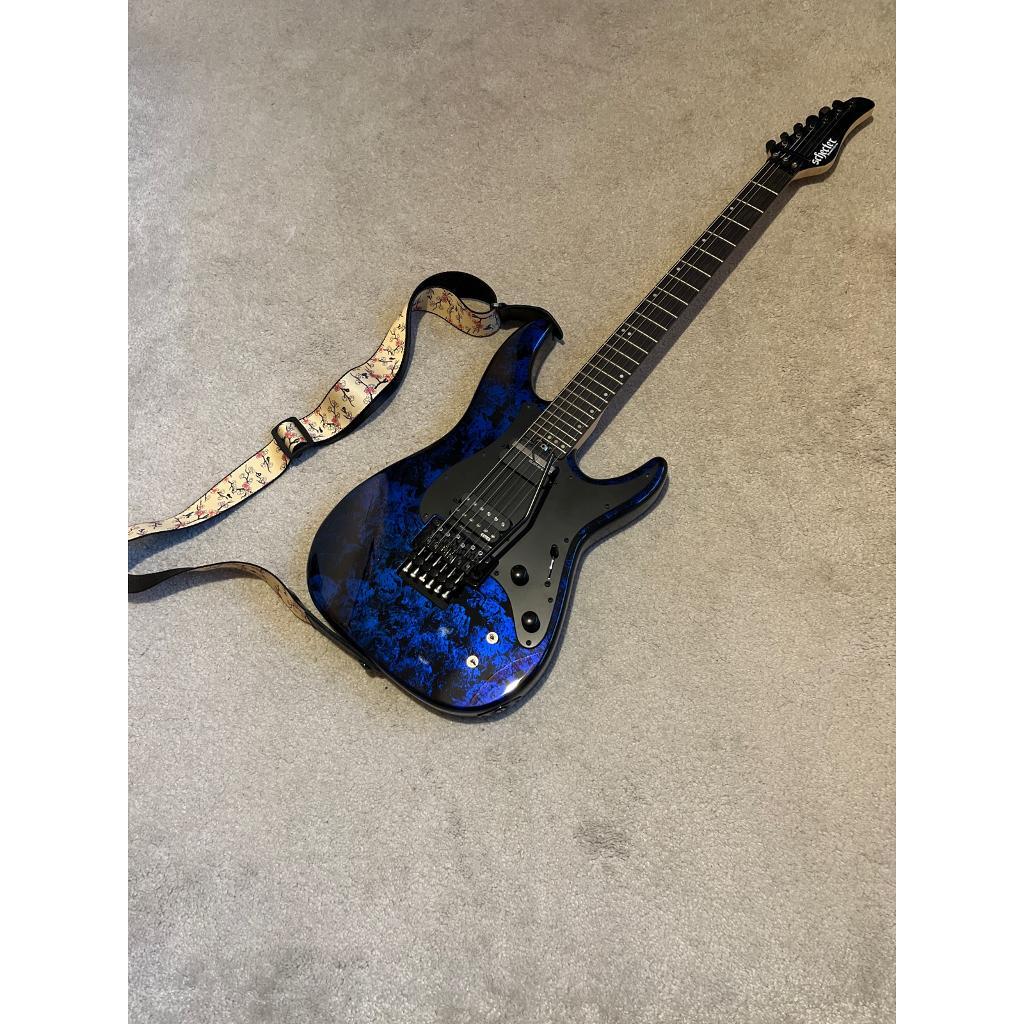 Schecter Sun Valley Super Shredder Blue Reign FRS for sale in