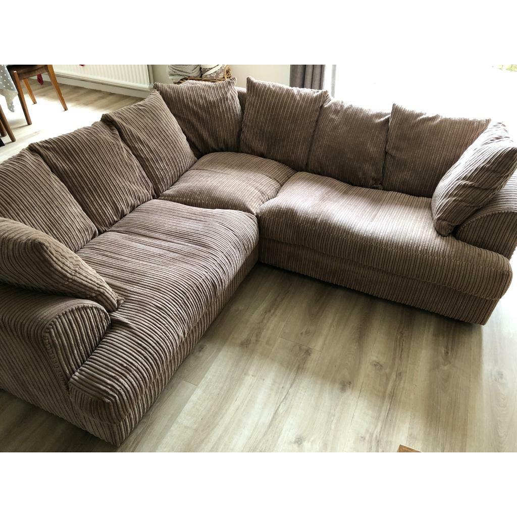 Brown corner sofa in Horsham, West Sussex Gumtree