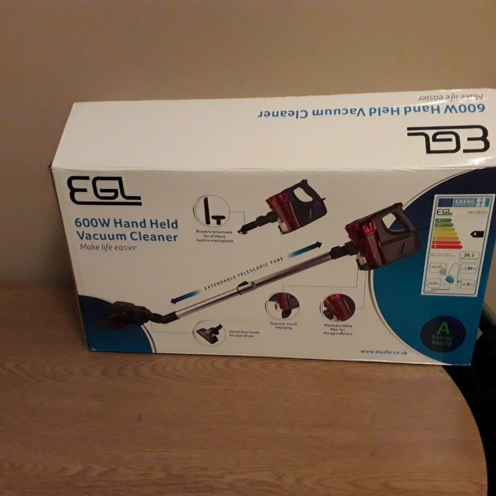 EGL 600w Hand Held Vacuum Cleaner BOXED in Bargoed, Caerphilly Gumtree