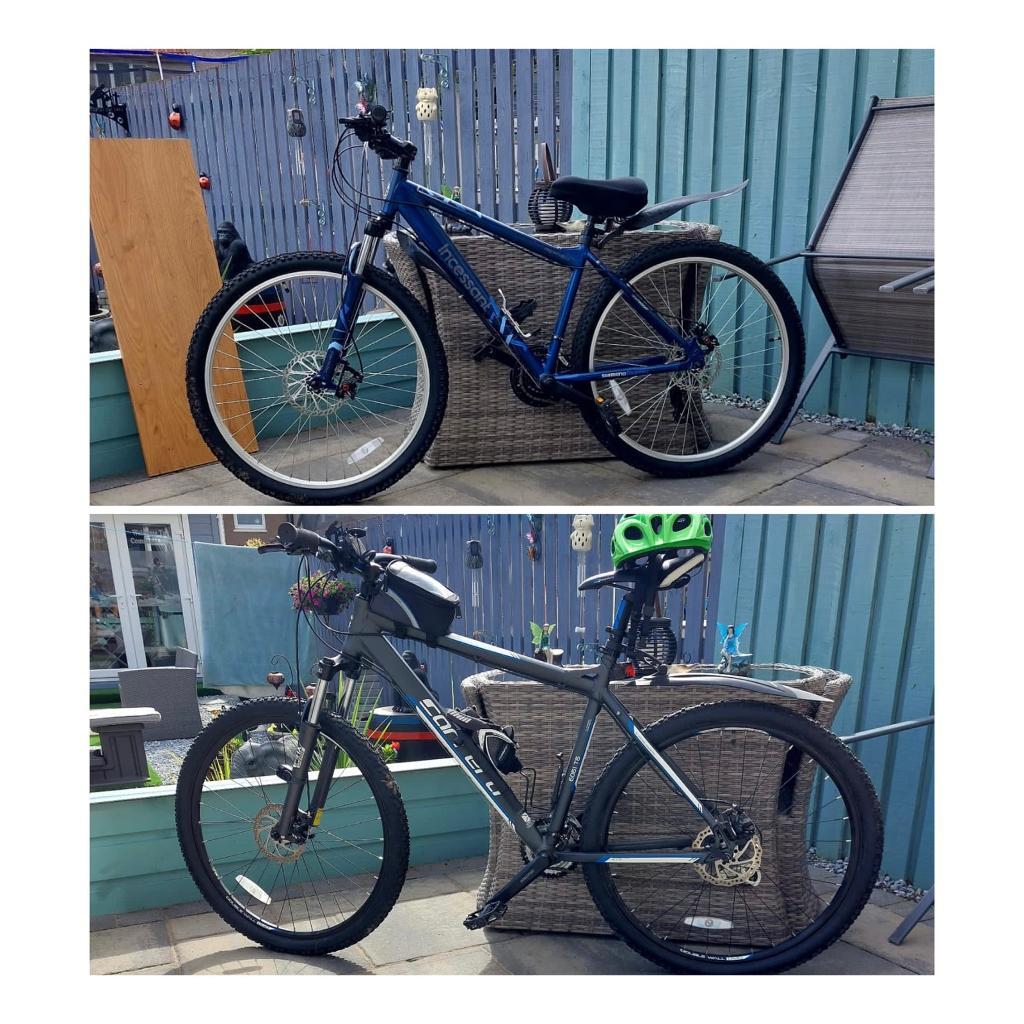 2 Mountain Bikes - Gents Carrera and 