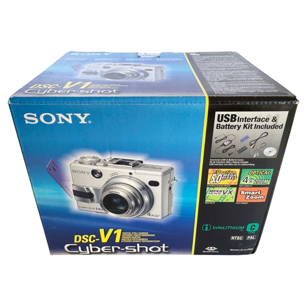 Sony Cyber-shot DSC-V1 Camera Made in Japan in Original Sony