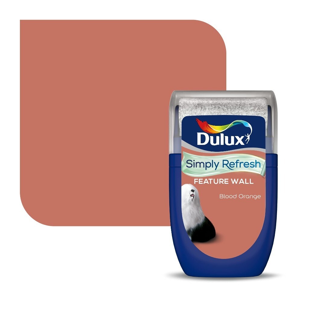 Dulux Easycare Washable & Tough Tester Paint, Tranquil Dawn, Blood