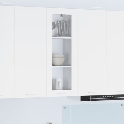 vidaXL Hanging Cabinet White 40 x 31 x 100 cm Engineered Wood