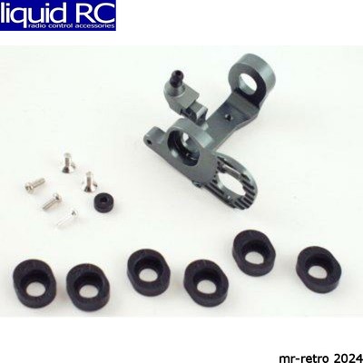 Hobby Etcetera MH1308A HPI Micro RS4 Grey Aluminum Adjustable Motor Mount
