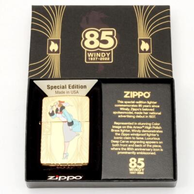 2022 Zippo Armor Windy 85th Anniversary Commemorative