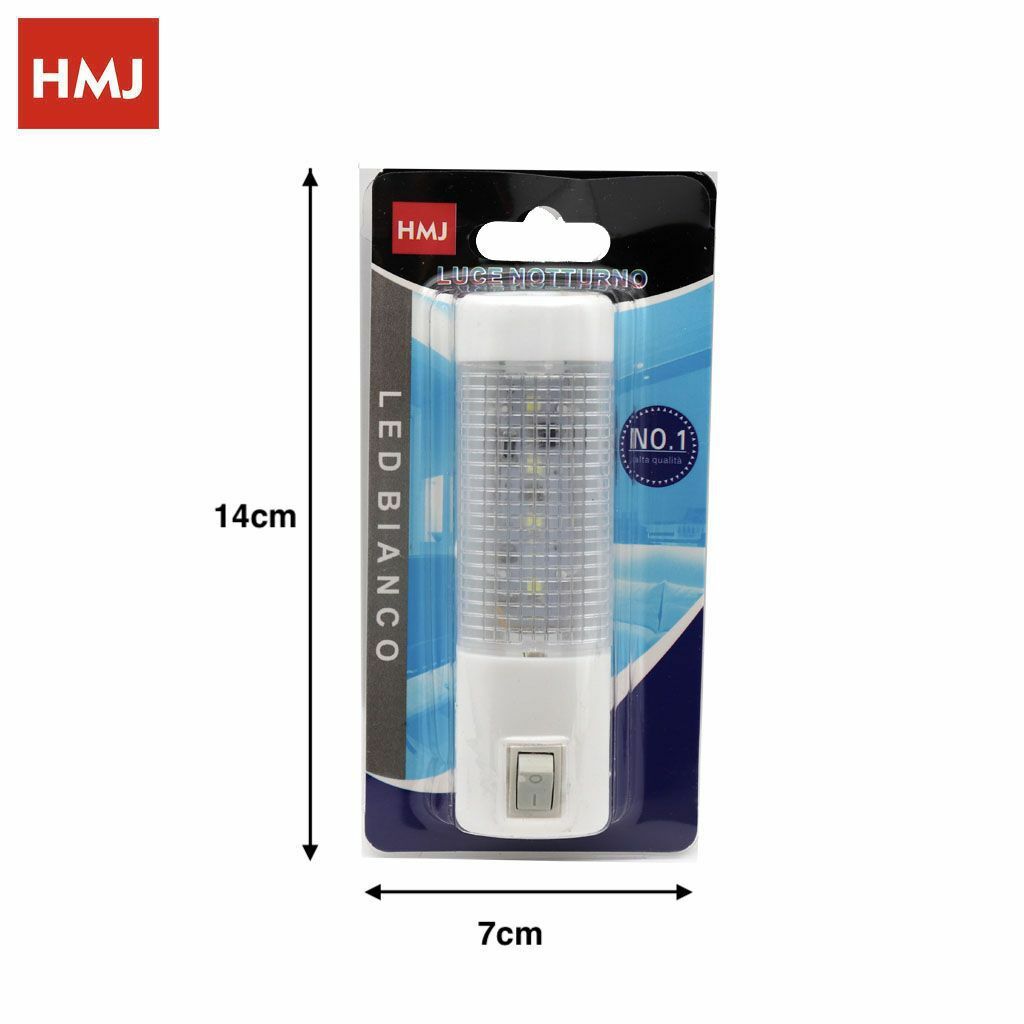 Luce Notturna Led Dim Night Lighting Interruttore Notte Giorno Casa Ufficio hmj