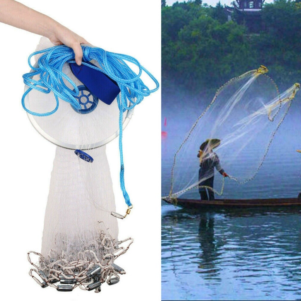 hand cast fishing net