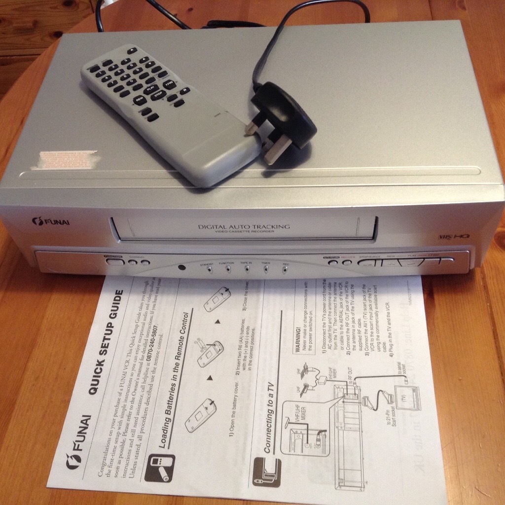 (REDUCED)FUNAI VHS VIDEO RECORDER
