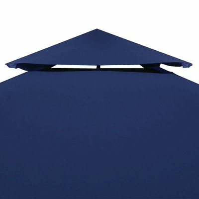 vidaXL Pavillon Abdeckung Ersatzdach Partyzelt Dach 310 gm² Dunkelblau 33 m