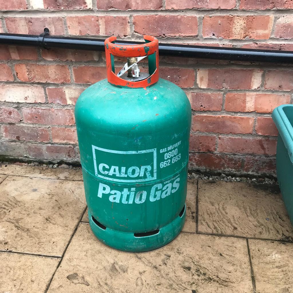 Calor gas bottle gauge reading empty but full in Gatley, Manchester