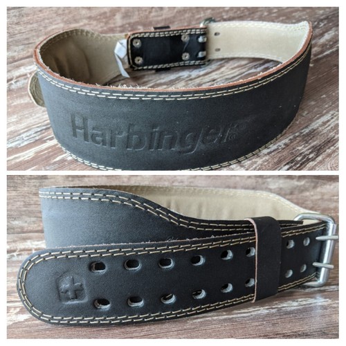 harbinger 4 padded leather belt