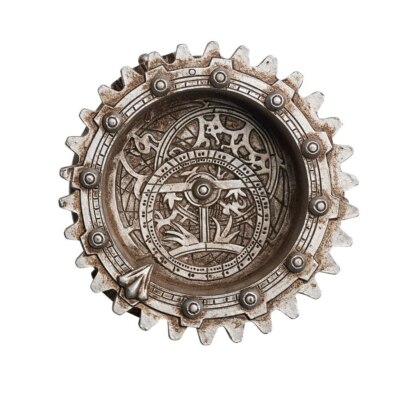 Alchemy of England Anguistralobe Antiqued Steampunk Gears Trinket Dish Bowl V62