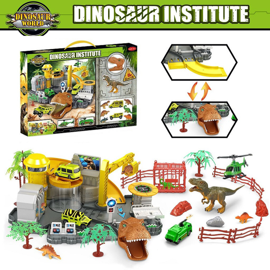 Dinosaur Institute DIY Assemble Dinosaur Home Toy Set Perfec
